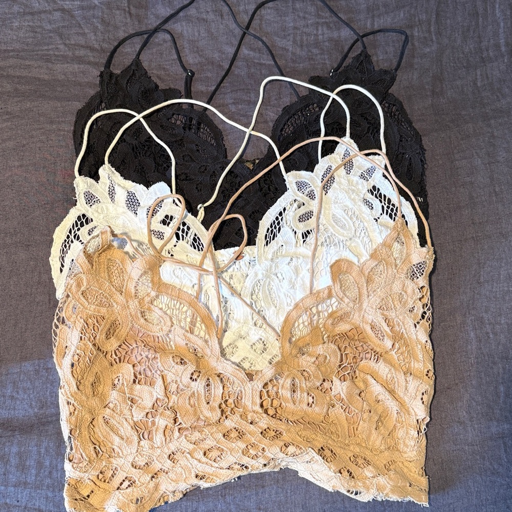 Free People Adella Bralette Bundle